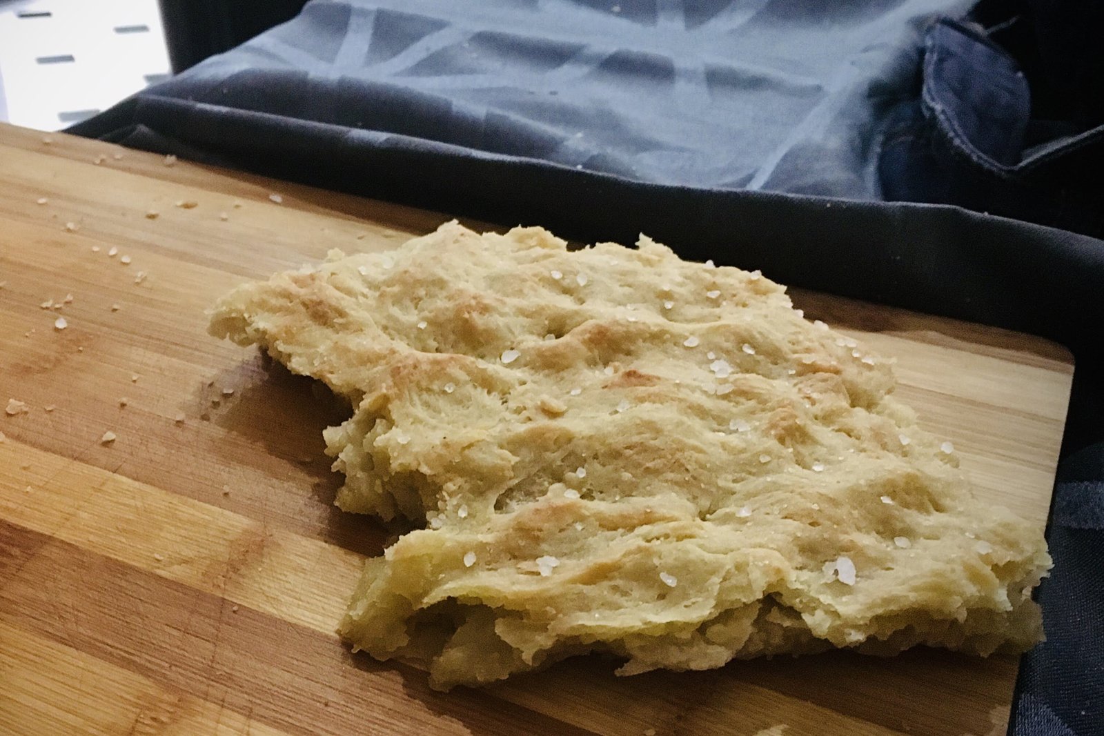 Ligurisk focaccia · Det goda i det enkla